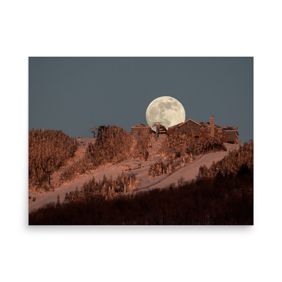 Miniature : Impressions Lustré  | Tremblant Moonrise