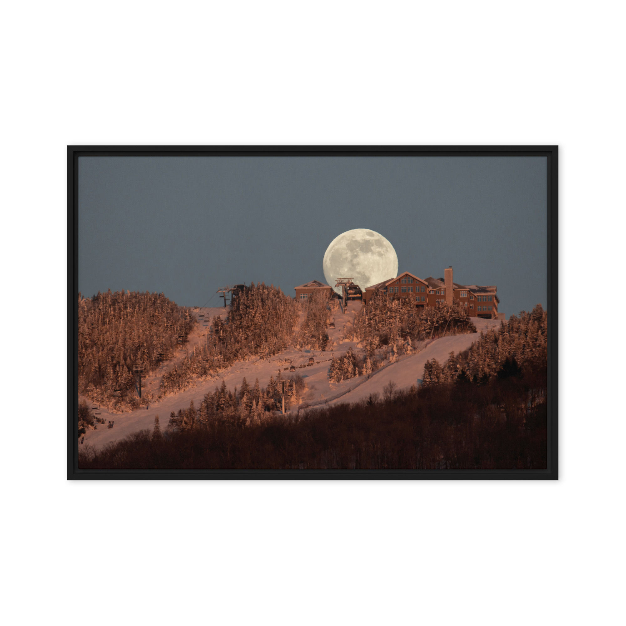 Toiles Encadrées | Tremblant Moonrise