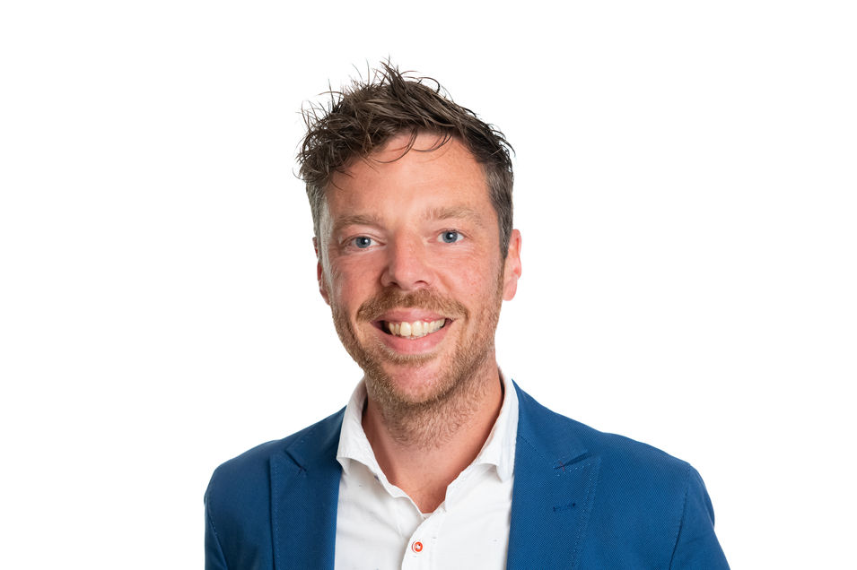 Portretfotografie medewerker overzicht op locatie.