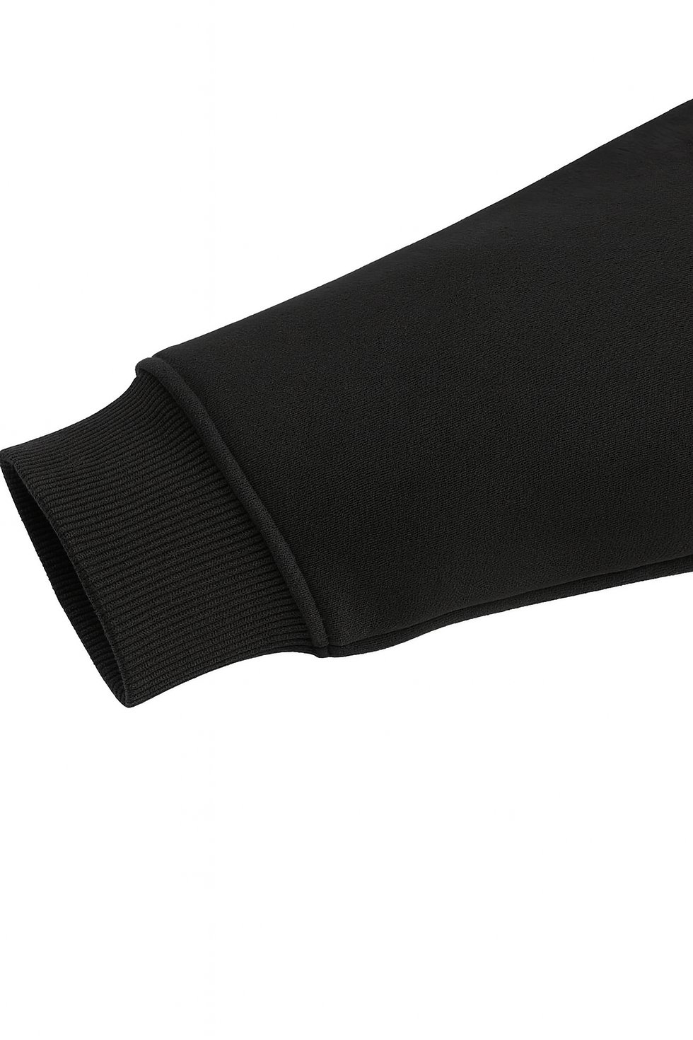 Thumbnail: Fleeced Black Rose Sweatshirt