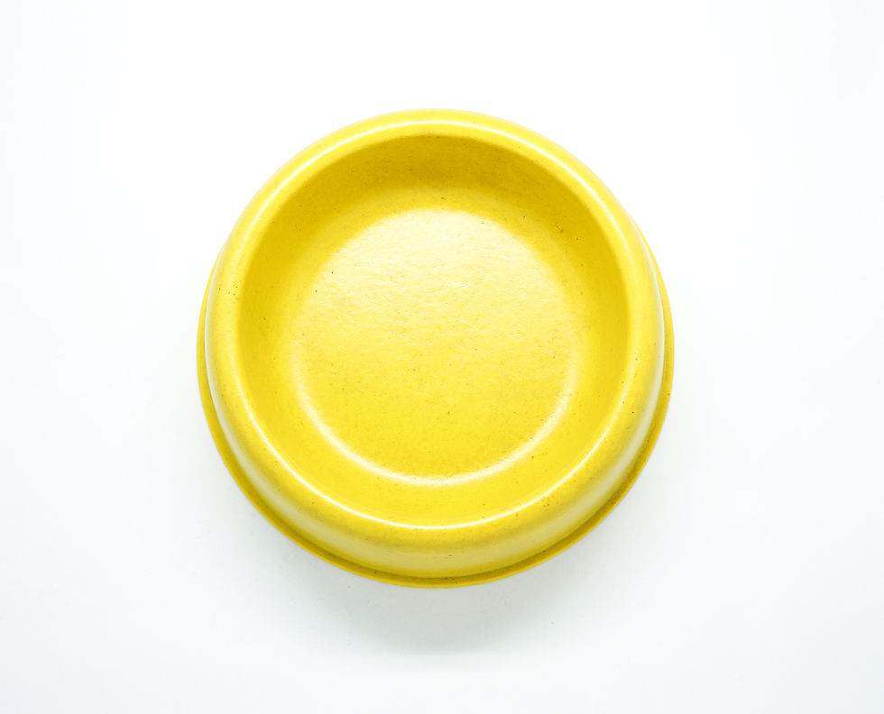 Thumbnail: Heart Me Round Natural Resin Feeding Bowl