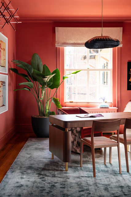 Home Office with custom Desk