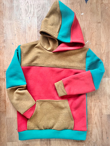 Finley Colour Blocked Hoodie PDF Pattern two-stitches