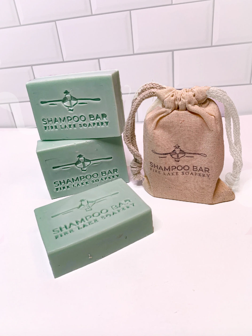 Rosemary Mint Shampoo Bar | by Fire Lake Soapery