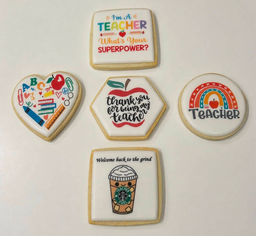 Thumbnail: Welcome Teacher Gift Decorated Cookie Pack