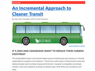 An Incremental Approach to Cleaner Transit