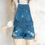 Thumbnail: Pasha Pasha ORIGINAL Denim Overalls/Dungaree Shorts