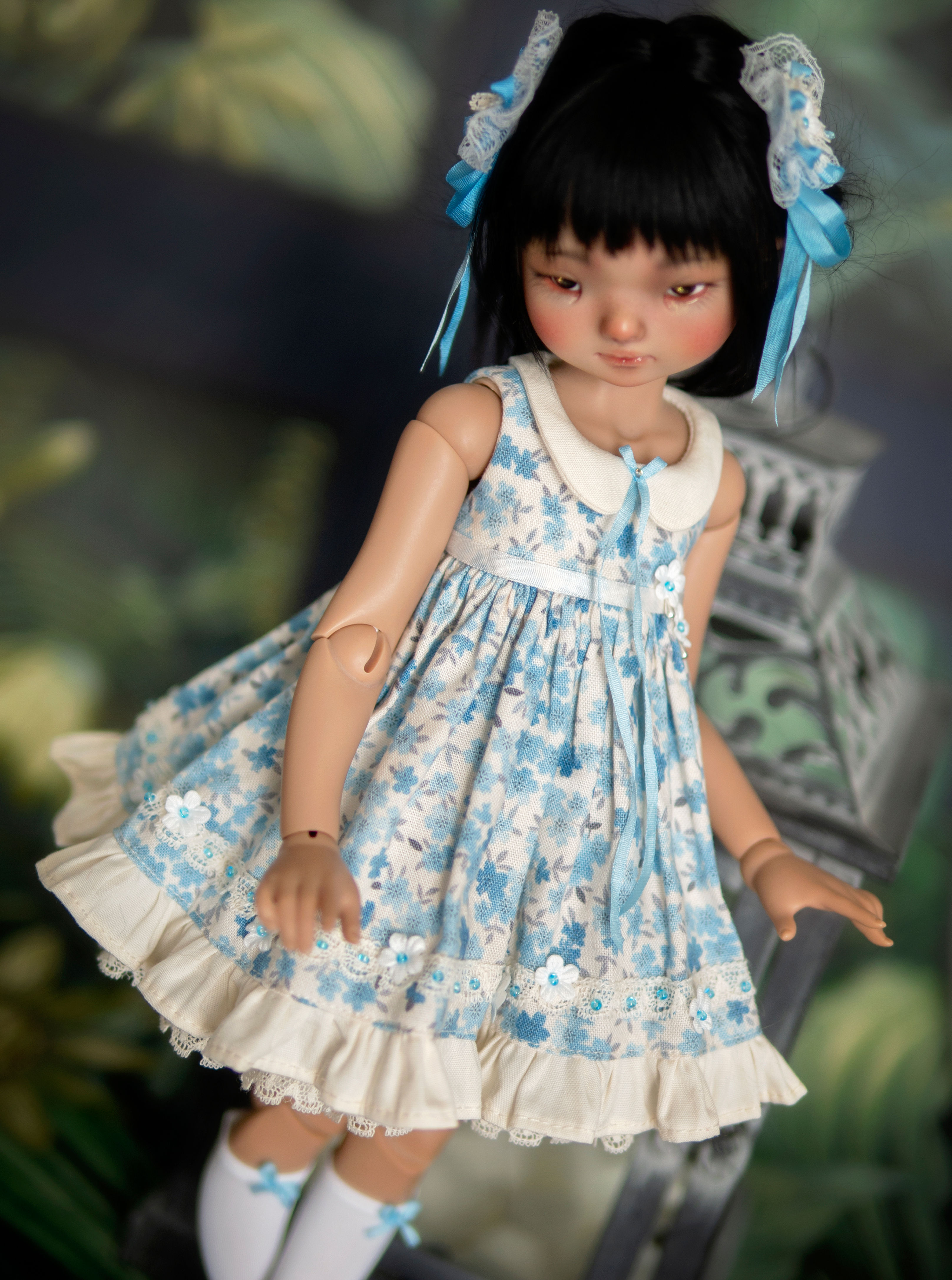 Petite Sakura Dress Set for Dust of Dolls CHAM Body