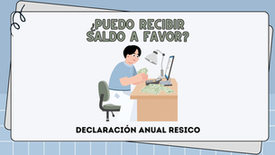 devolución de impuestos RESICO