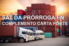 El SAT extiende prórroga para Complemento Carta Porte hasta el 2022