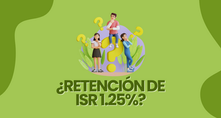 ¿Por qué debo agregar retención ISR del 1.25% si soy RESICO cuando facturo a una Persona moral?