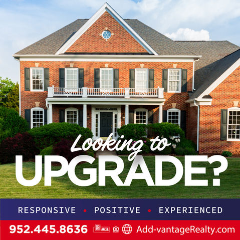 Add-Vantage Realty flyer design upgrade showcasing modern real estate marketing materials