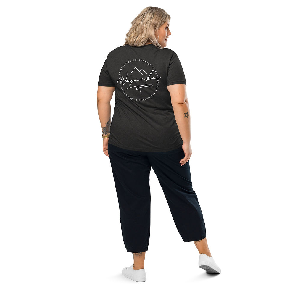Thumbnail: Way maker Unisex organic cotton t-shirt