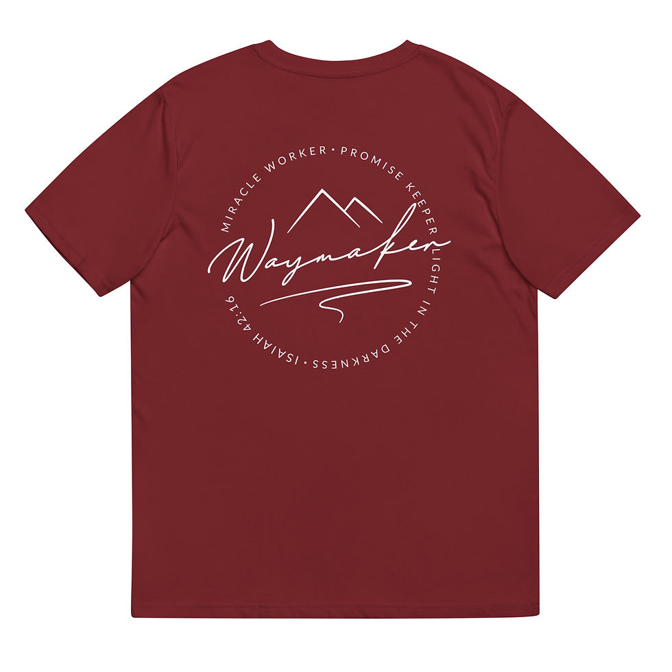 Thumbnail: Way maker Unisex organic cotton t-shirt