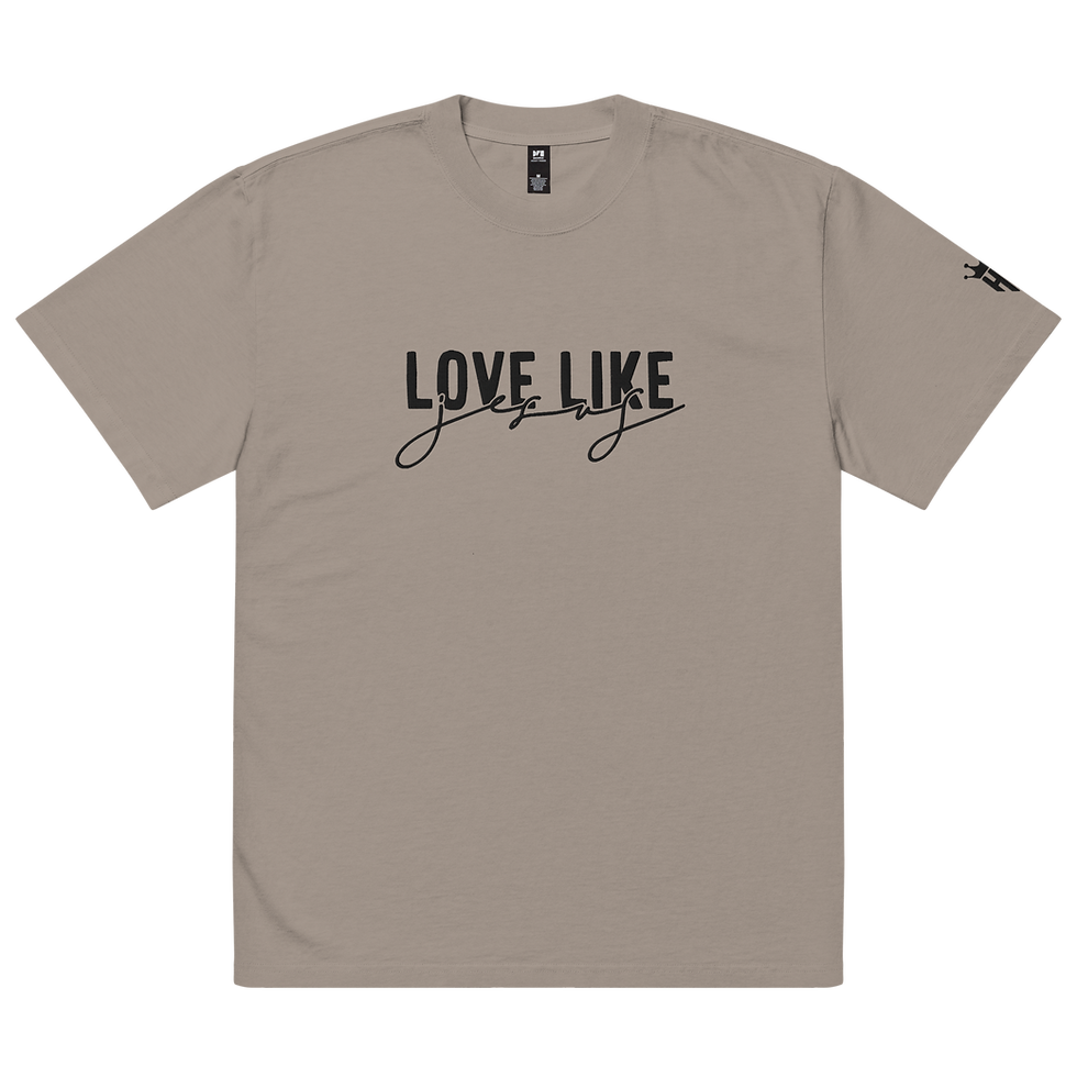 Thumbnail: Men Oversized faded t-shirt