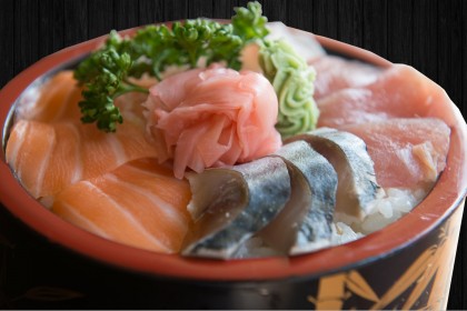 Arranged Food and Objects