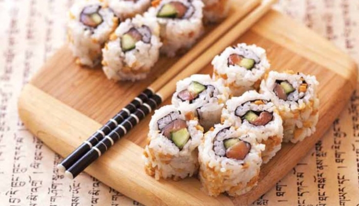 Arranged Food and Objects