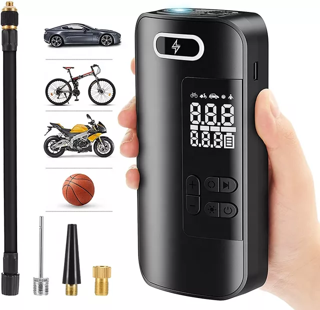 Pocket X5 Digital Emergency Air Pump/Led Torch