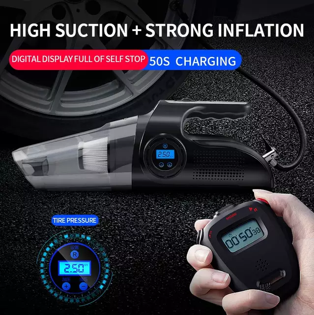 Thumbnail: LIBERTY  4in1  Digital Cordless Portable  Rechargeable Car Home Vaccum Cleaner/A
