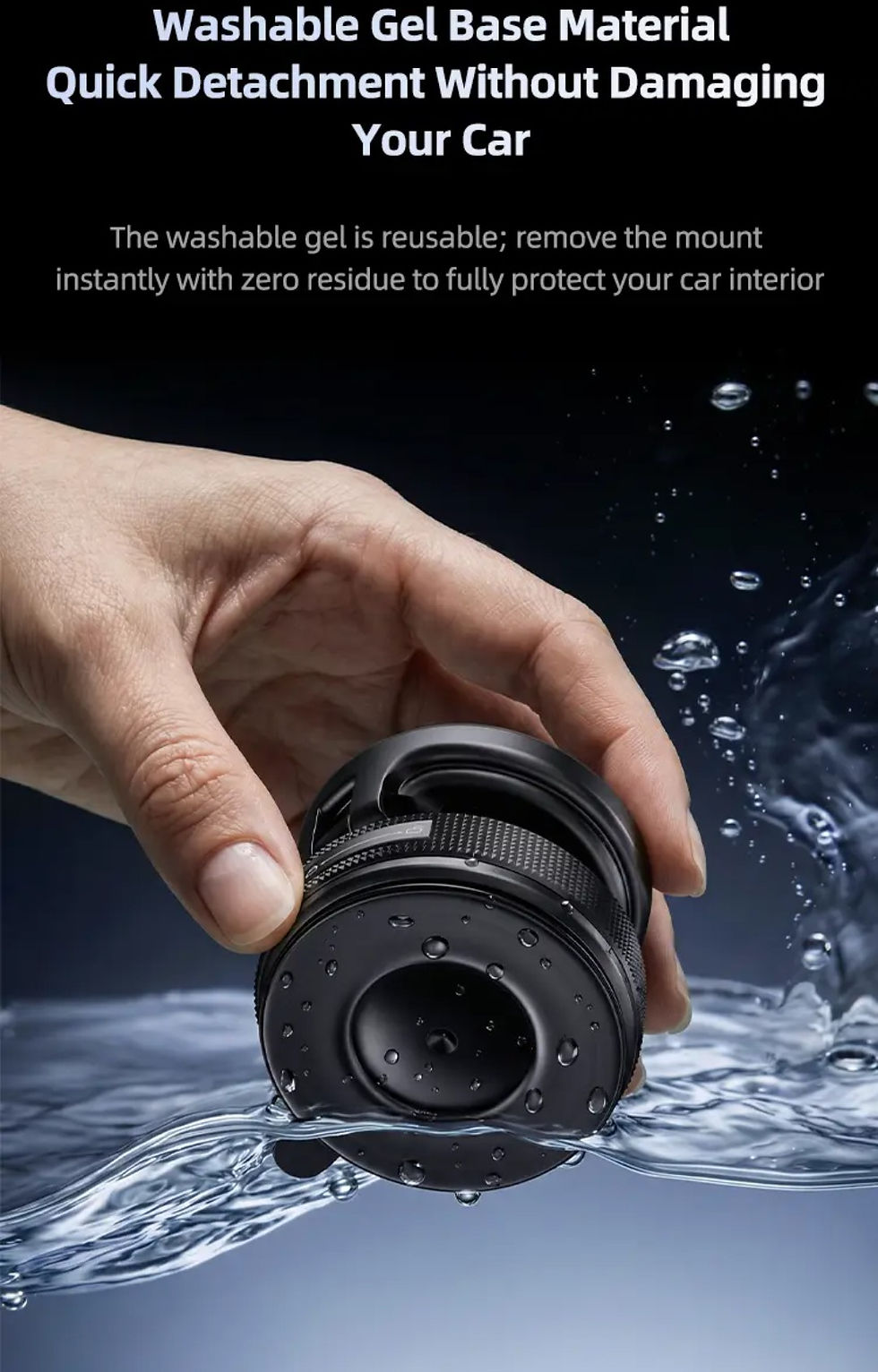 Thumbnail: X60W 15W Premium Magnetic  Wireless Car Fast Charger 