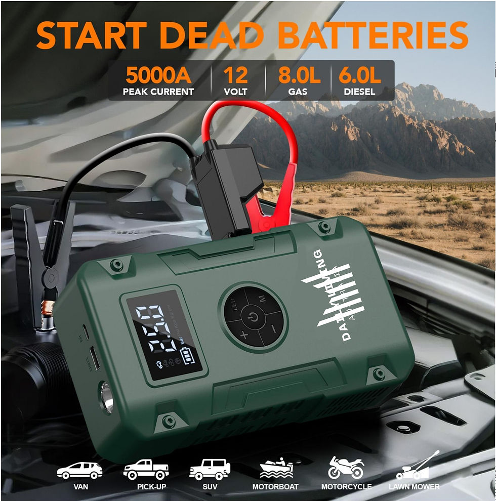 Thumbnail: JAP612 Jump Starter Power Bank & Air Pump