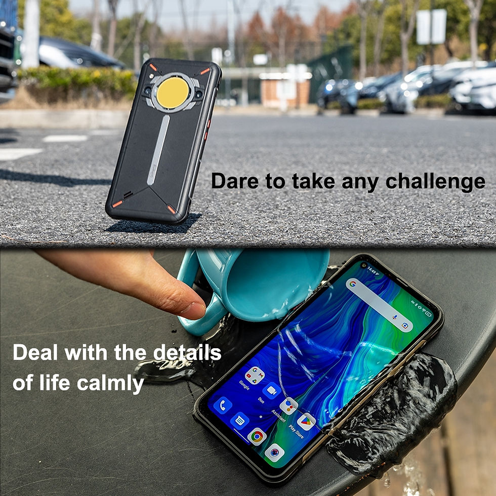 Unihertz Tick Tock Golden Eye 5G Toughnut Smart Mobile Phone