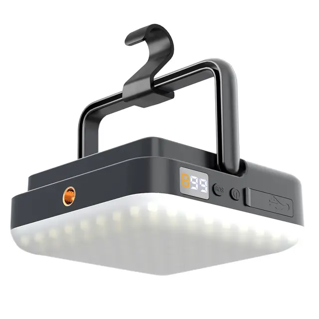 Thumbnail: Digital Emergency Led Light With Mobile Phone Charger 