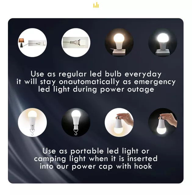 Thumbnail: Liberty Touch Emergency Led Lamp - 9W