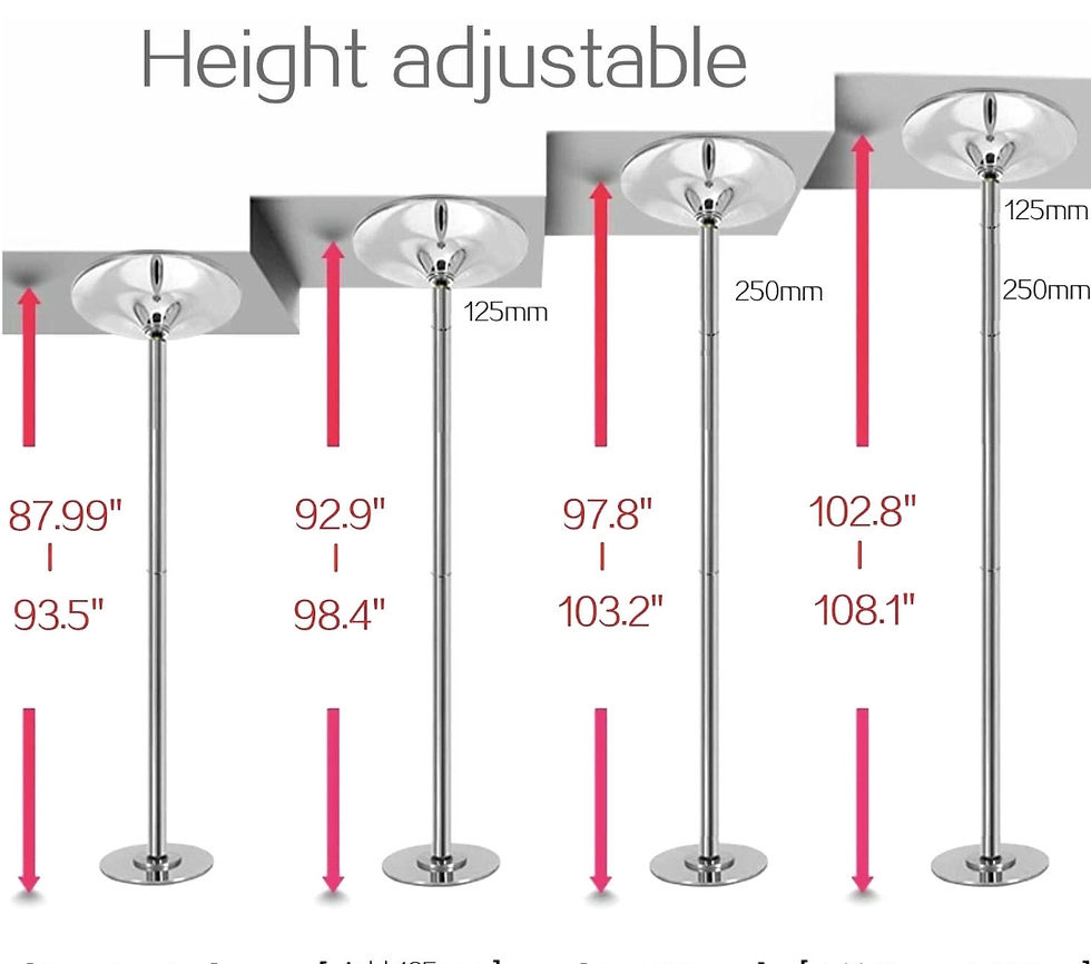 Thumbnail: Portable Professional Unisex Pole Dance/Yoga Pole