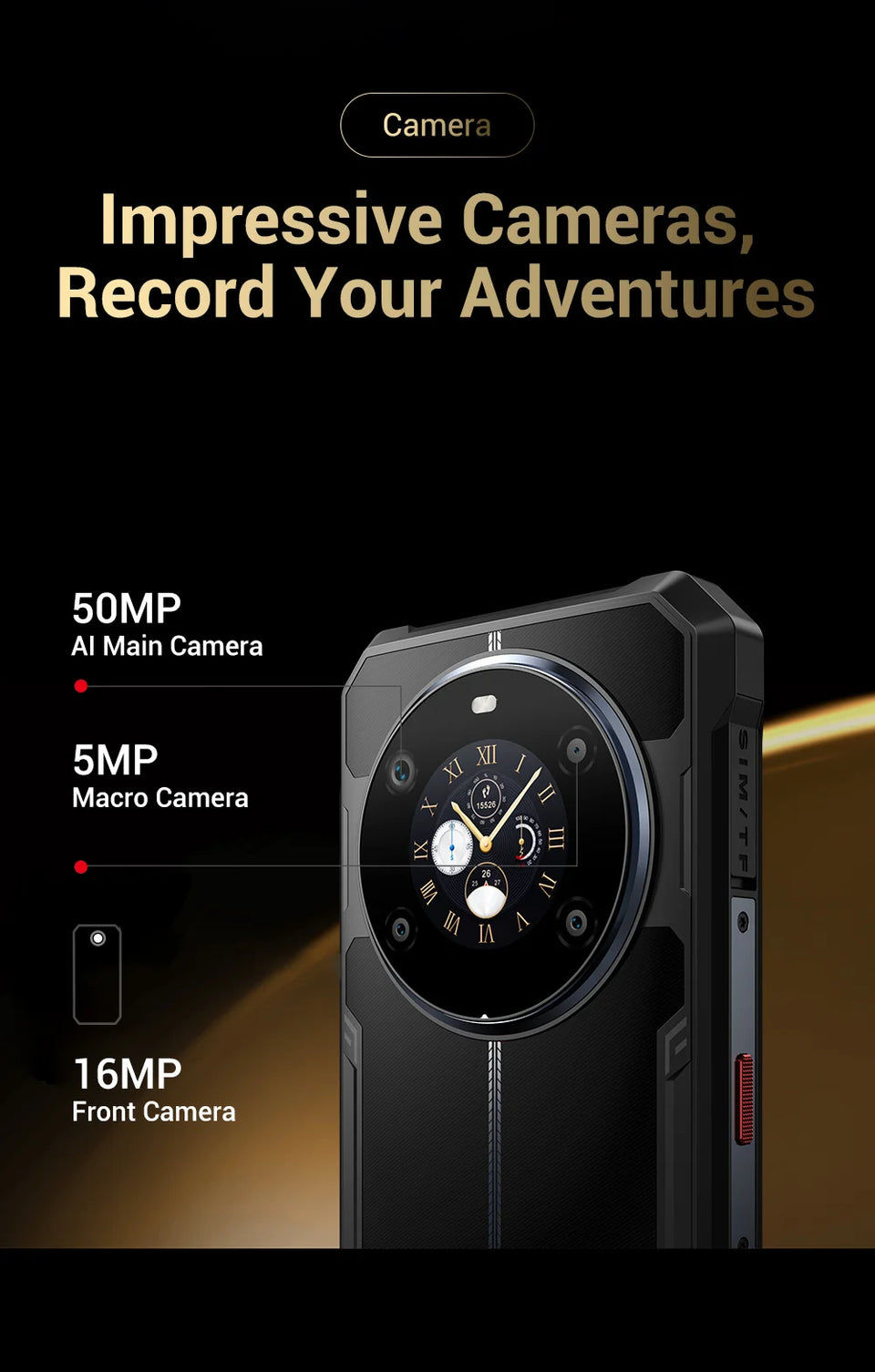 Thumbnail: Fossibot F109 5G Tradies ToughNut Smart Phone