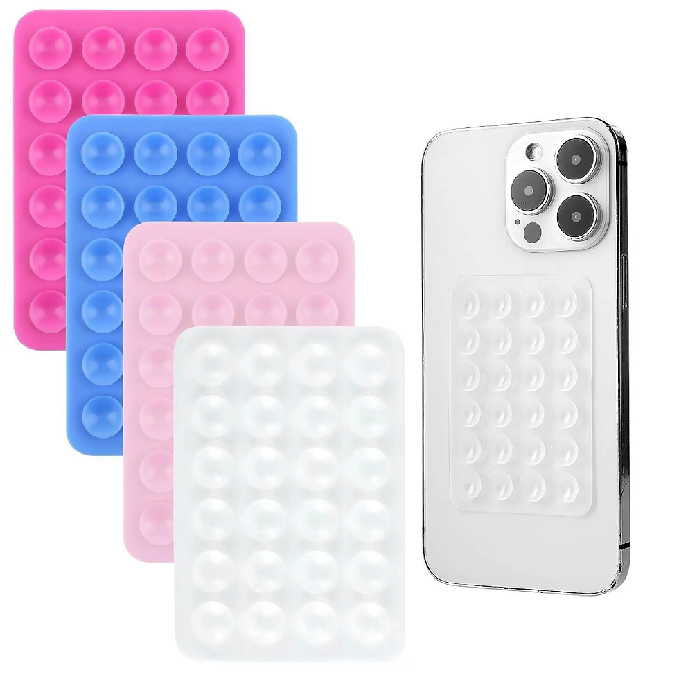 Thumbnail: Double-Sided Silicone Suction Mobile Phone Holder 