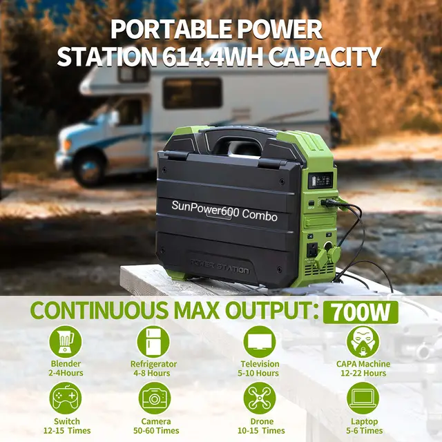 Thumbnail: SunPower Pioneer 600 Combo
