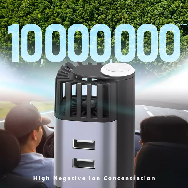 Thumbnail: 2in1 Car charger air purifier 
