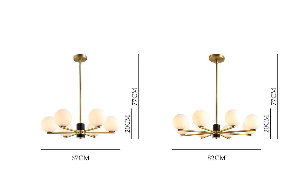 Thumbnail: Castle Designer Architectural Sphere Pendant Light 