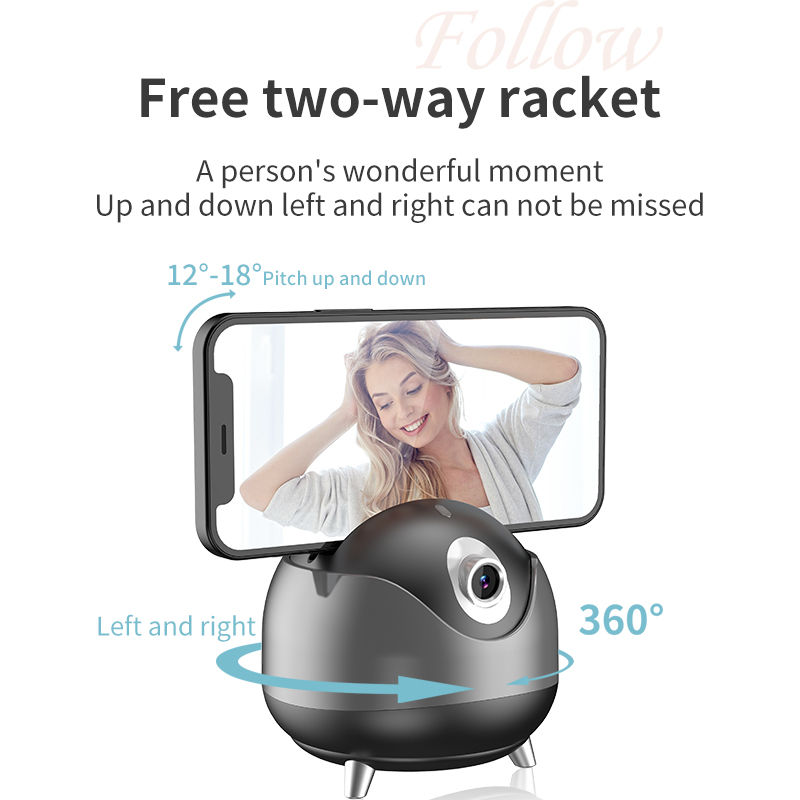 Thumbnail: AI 360° Smart Face Tracking Mobile Phone & Tablet Holder