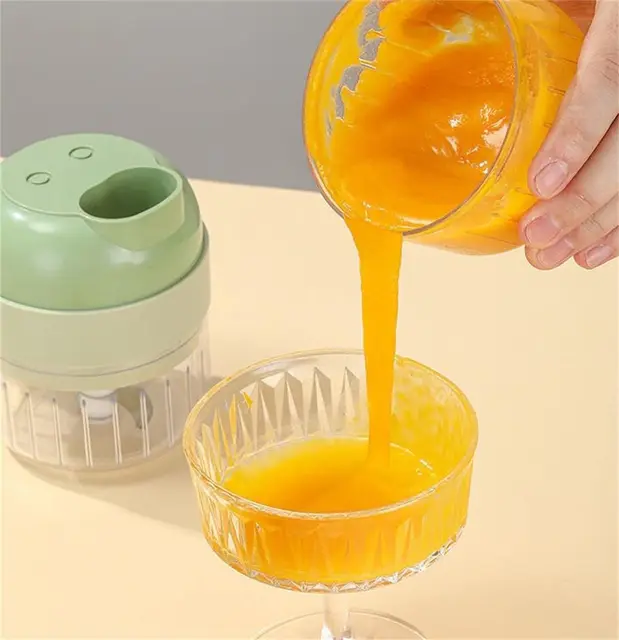 Thumbnail: 4in1 Wireless Portable Rechargeable Food Processor 