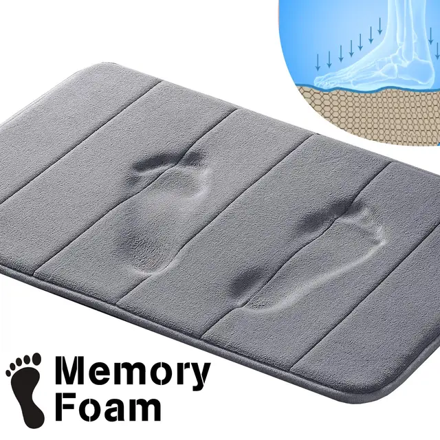 Thumbnail: Healthy Bacteria Free Memory Foam Bathroom Mat
