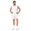 Miniatura: Unisex mesh shorts white