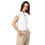 Miniatura: Women’s high-waisted t-shirt white