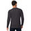 Miniatura: Long Sleeve Fitted Crew dark grey