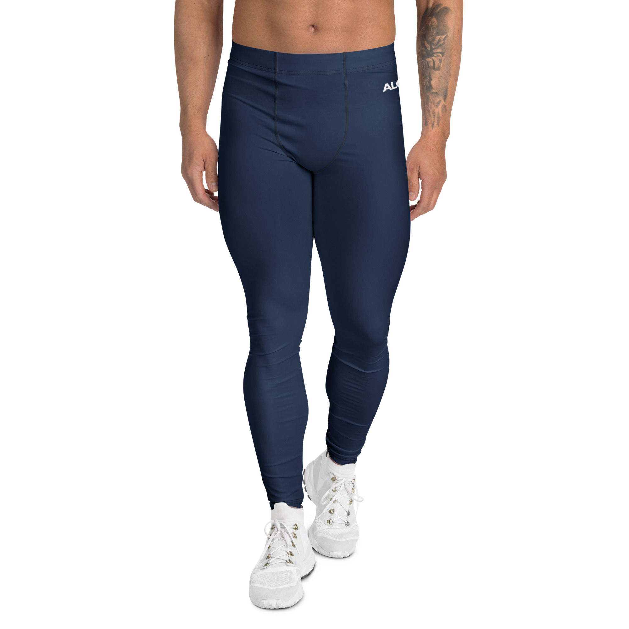 Men's Navy Blue Leggings