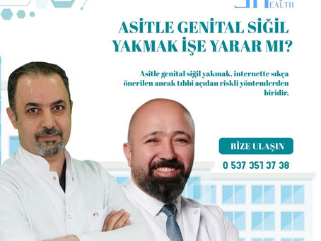 Asitle Genital Siğil Yakmak İşe Yarar Mı?