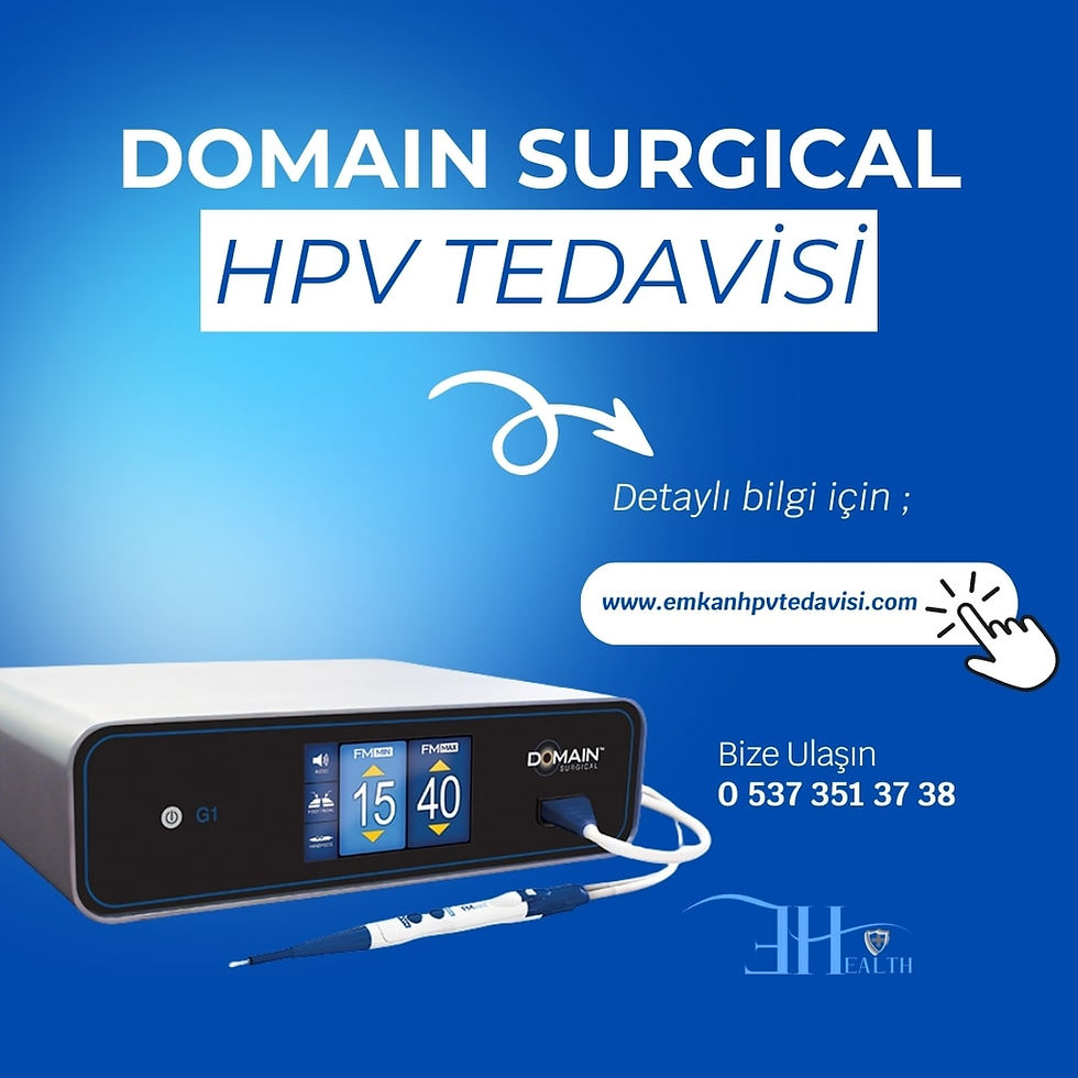 Domain Surgical FMX ile HPV Tedavisi