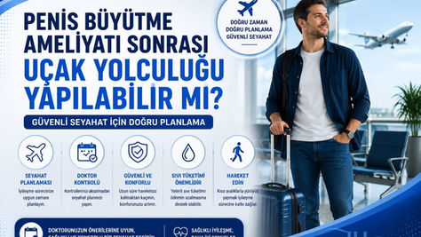 Penis büyütme ameliyatı sonrası uçak yolculuğu