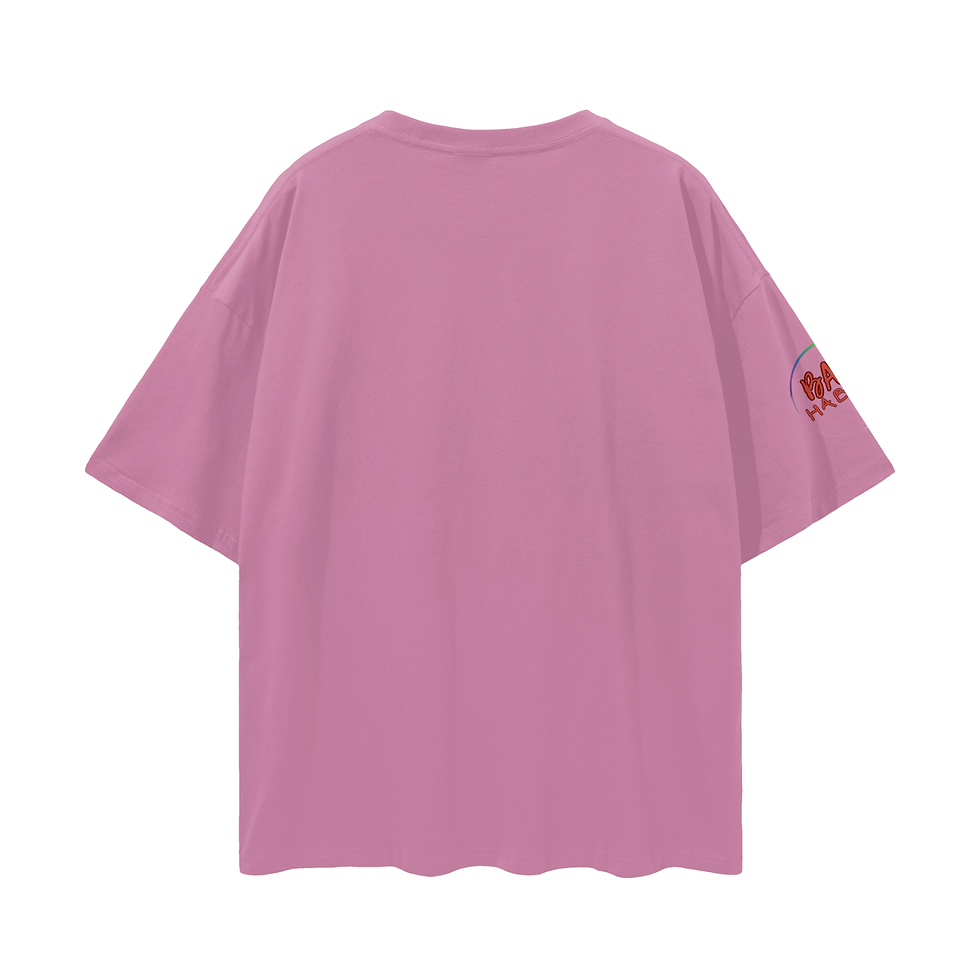 Thumbnail: Streetwear Loose Drop Shoulder "Nun of your business" Tee
