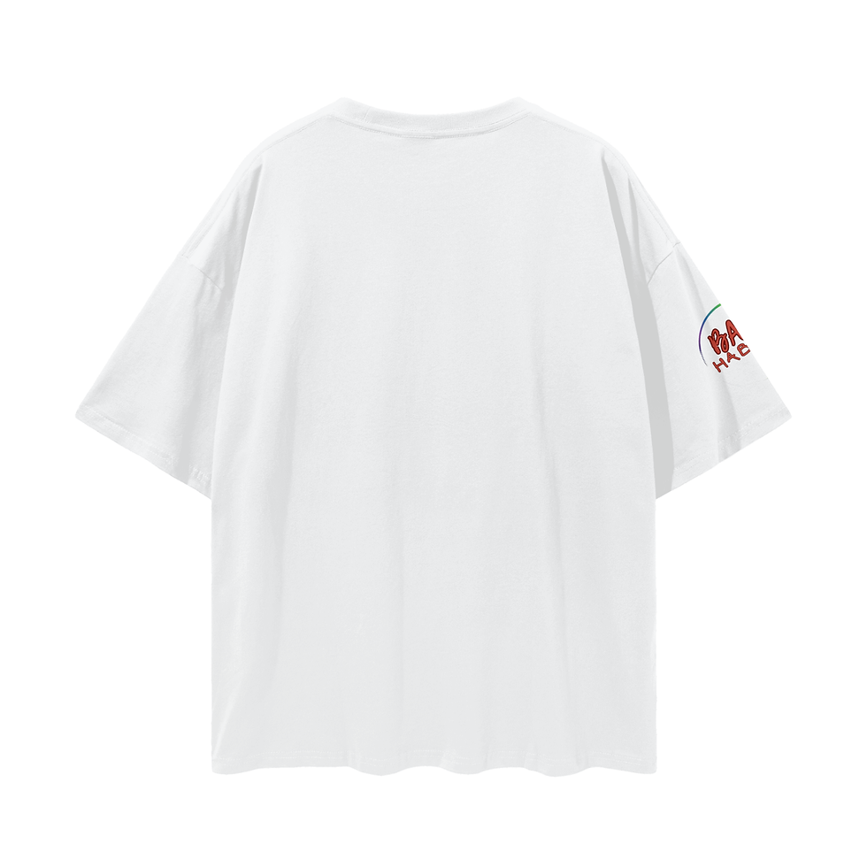 Thumbnail: Streetwear Loose Drop Shoulder "Nun of your business" Tee