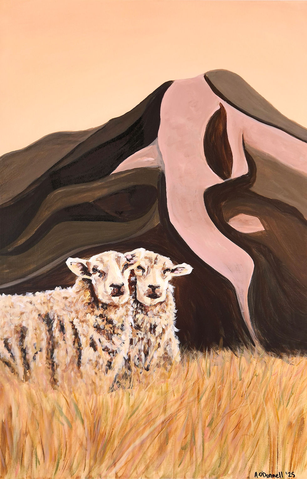 Sheep painting
