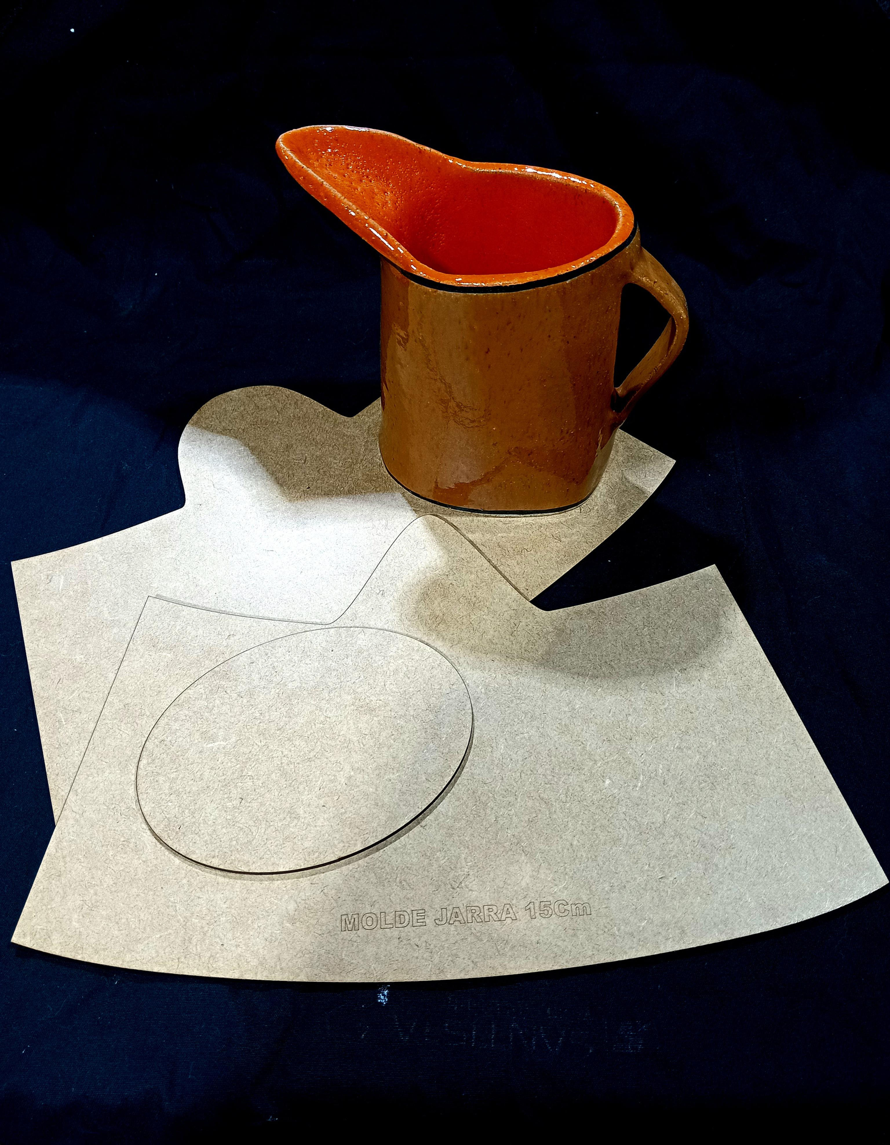 KIT DOIS MOLDES JARRA 15CM