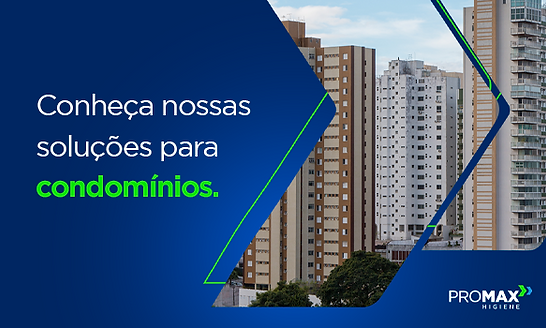 Produtos de limpeza para condomínios