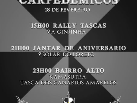 XIII Aniversário dos Carpedemicos!!